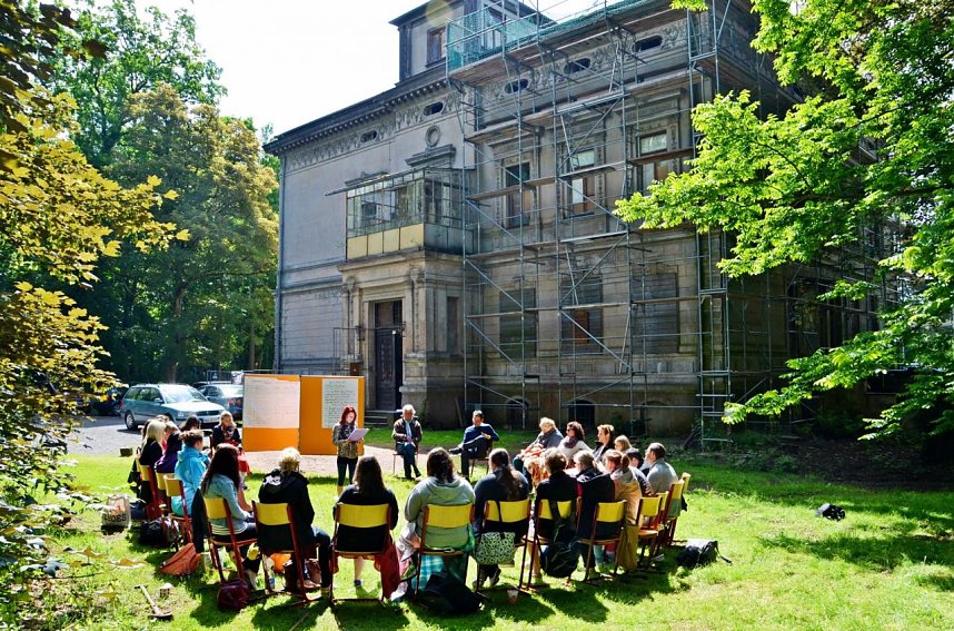 Das Aufbauseminar "Strategisches Freiwilligenmanagement" im gr&uuml;nen H&ouml;rsaal - Park Hohenrode