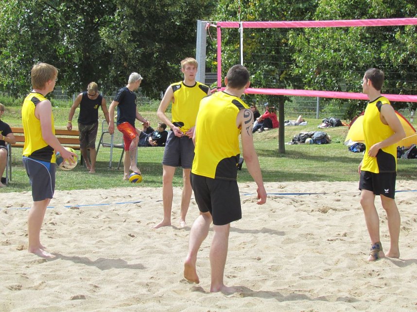 Beachvolleyball am Kiesteich