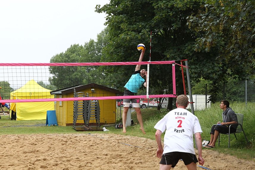 Beachvolleyball am Kiesteich