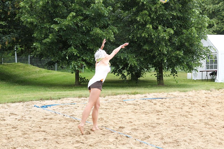 Beachvolleyball am Kiesteich
