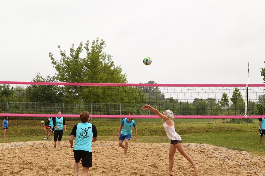 Beachvolleyball am Kiesteich