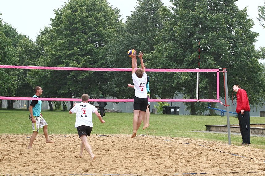 Beachvolleyball am Kiesteich