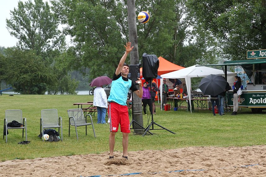 Beachvolleyball am Kiesteich
