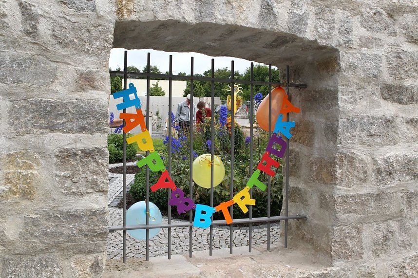 Geburtstagsparty wird vorbereitet