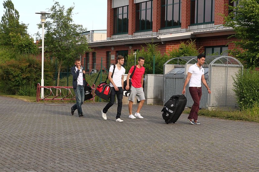 Trainingsauftakt bei Wacker