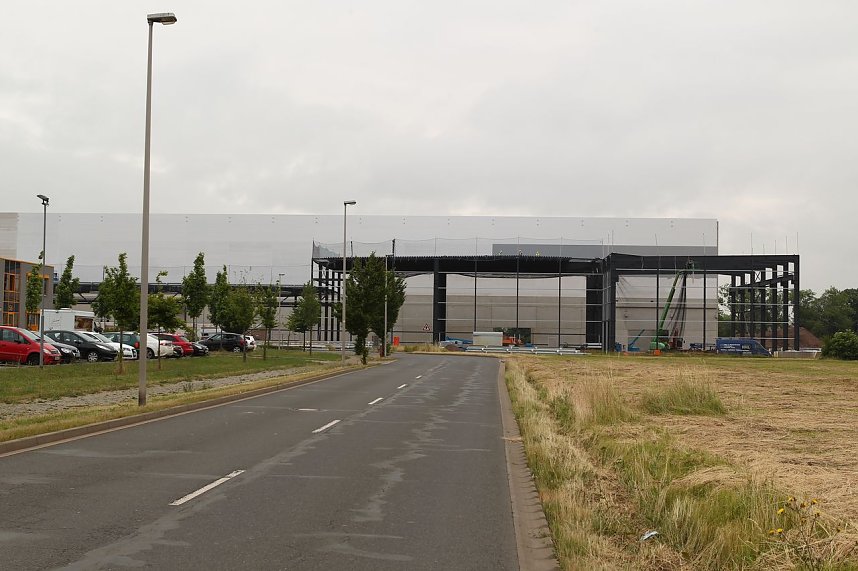 Baufortschritt an der Darre