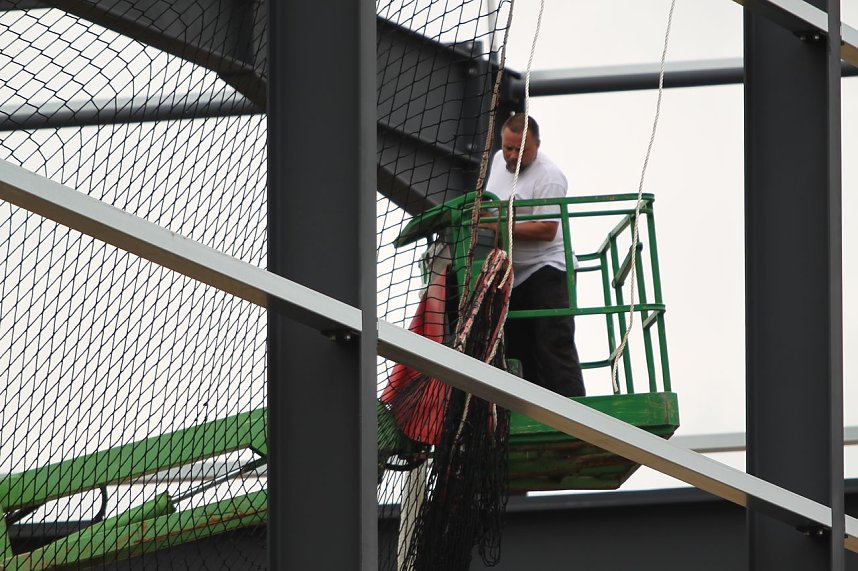 Bilder eine Baustelle