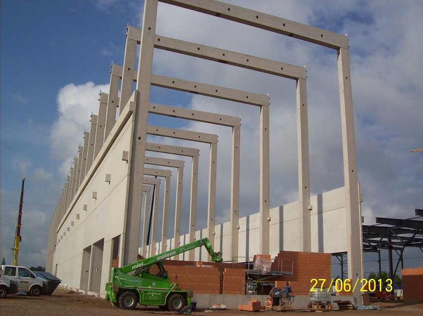 Bilder einer Baustelle