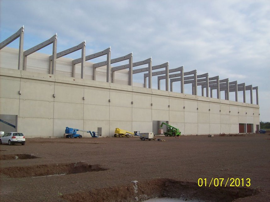 Bilder einer Baustelle