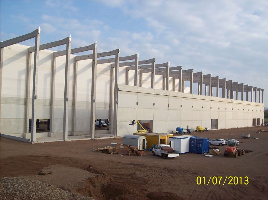 Bilder einer Baustelle