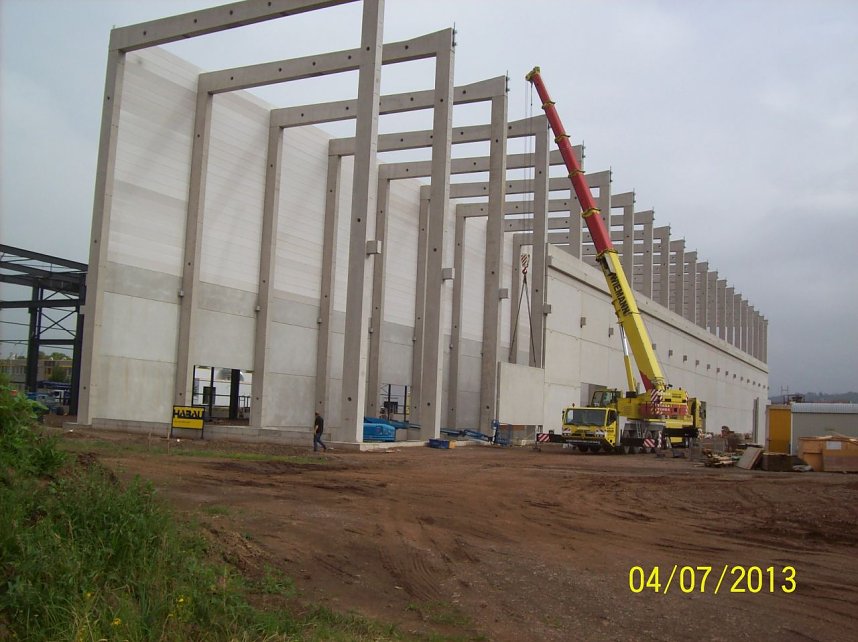 Bilder einer Baustelle