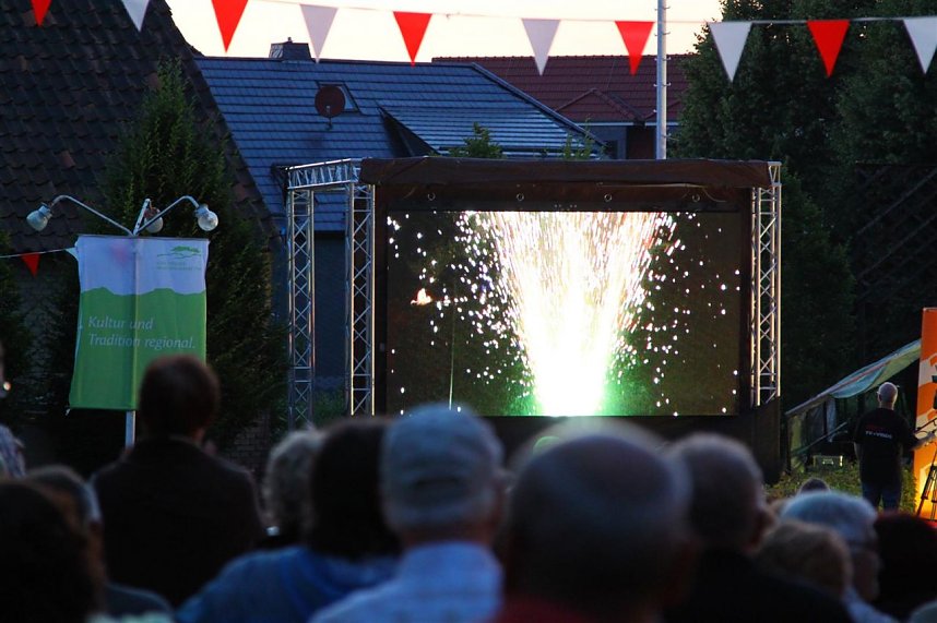 Auch am Samstag wurde gefeiert