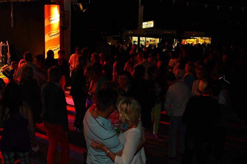 Auch am Samstag wurde gefeiert