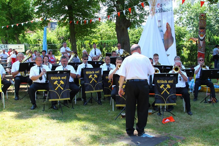 Abschluss des diesj&auml;hrigen Bergmannsfestes
