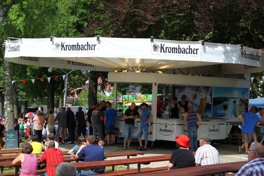 Abschluss des diesj&auml;hrigen Bergmannsfestes