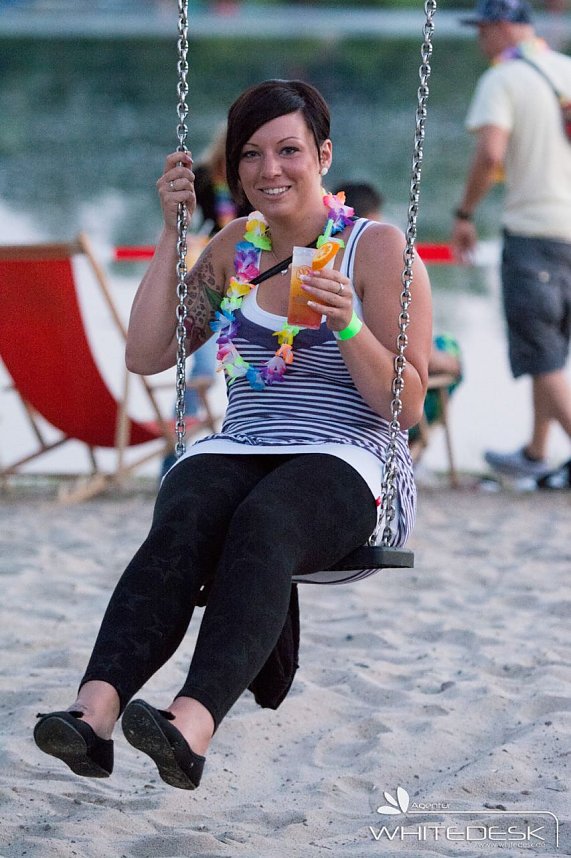 Beach-Party am Kiesteich