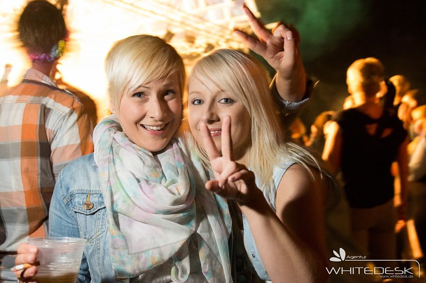 Beach-Party am Kiesteich