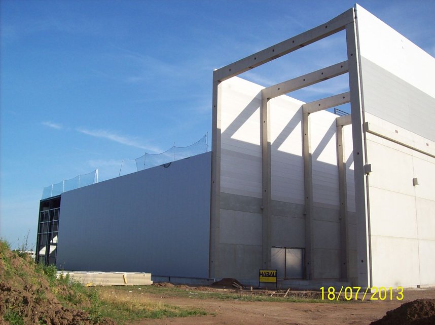 Baustelle der Firma GSM an der Nordh&auml;user Darre