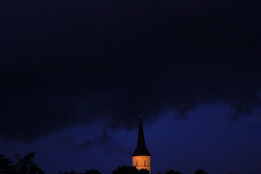 Unwetter in Nordhausen