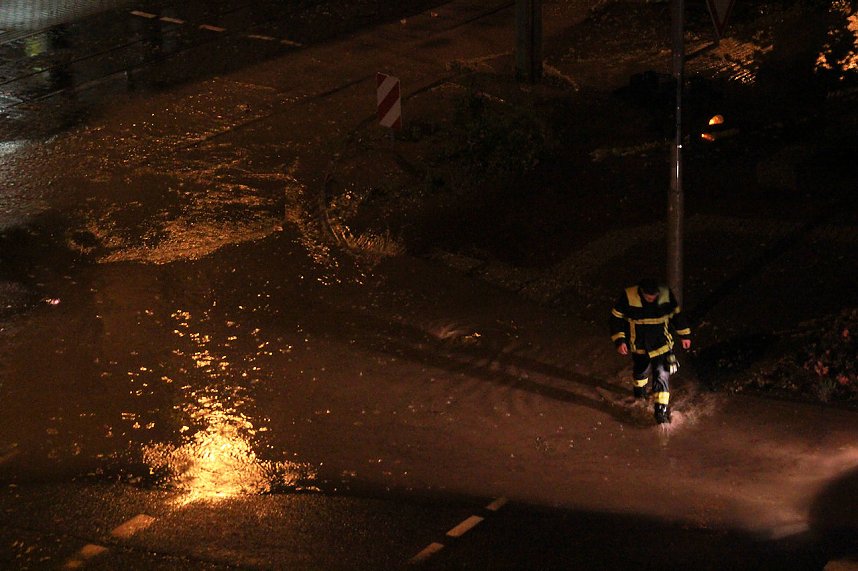 Unwetter in Nordhausen