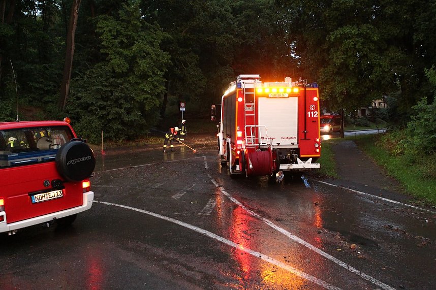Unwetter in und um Nordhausen