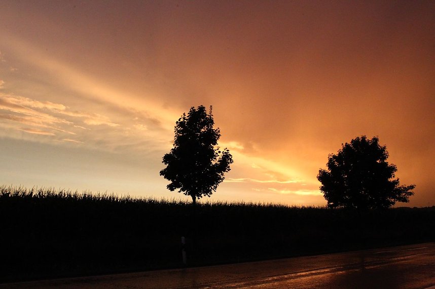 Unwetter in und um Nordhausen