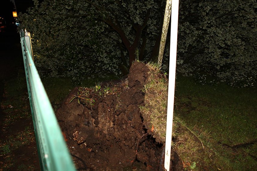 Unwetter in und um Nordhausen