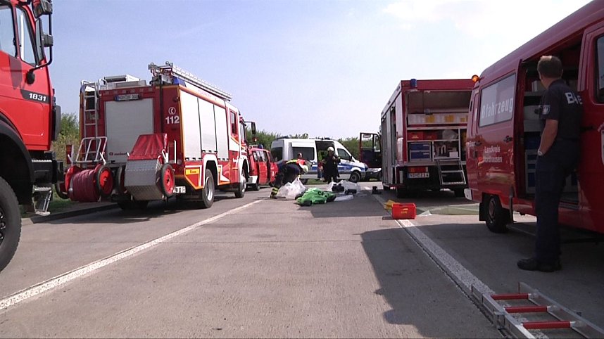 Giftige Substanz ausgetreten