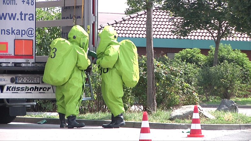 Giftige Substanz ausgetreten