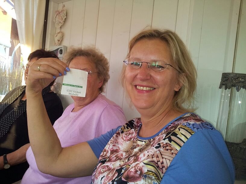 Gespr&auml;ch in der Goldenen Aue