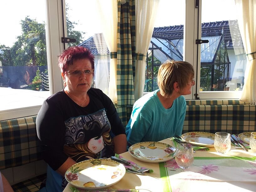 Gespr&auml;ch in der Goldenen Aue