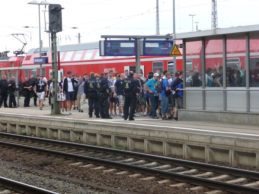 In Nordhausen angekommen