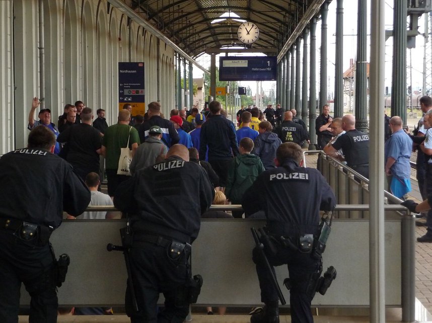 In Nordhausen angekommen