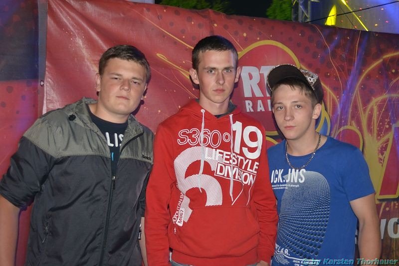 Party auf dem Possen