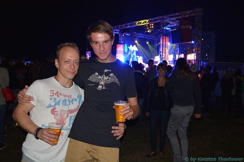 Party auf dem Possen