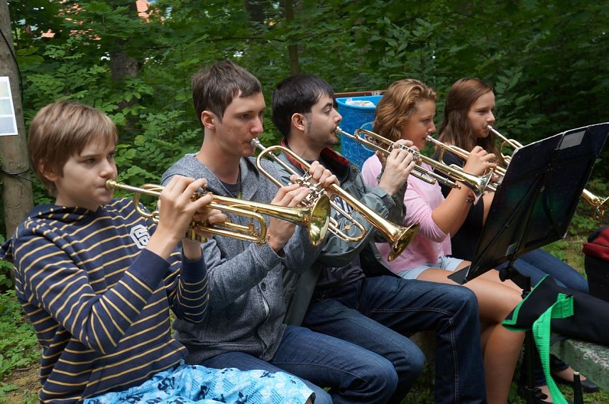 Musik an der Langen Wand