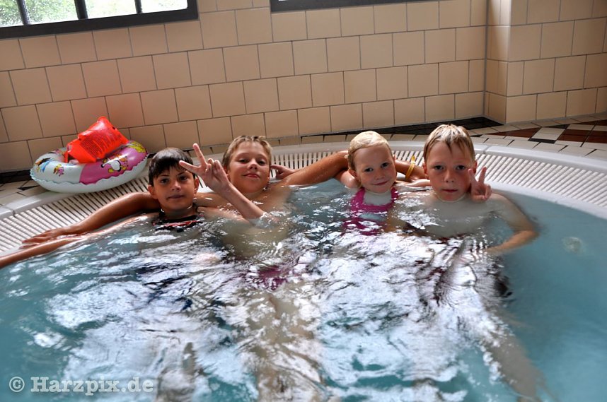 Schulanfangsparty im Badehaus