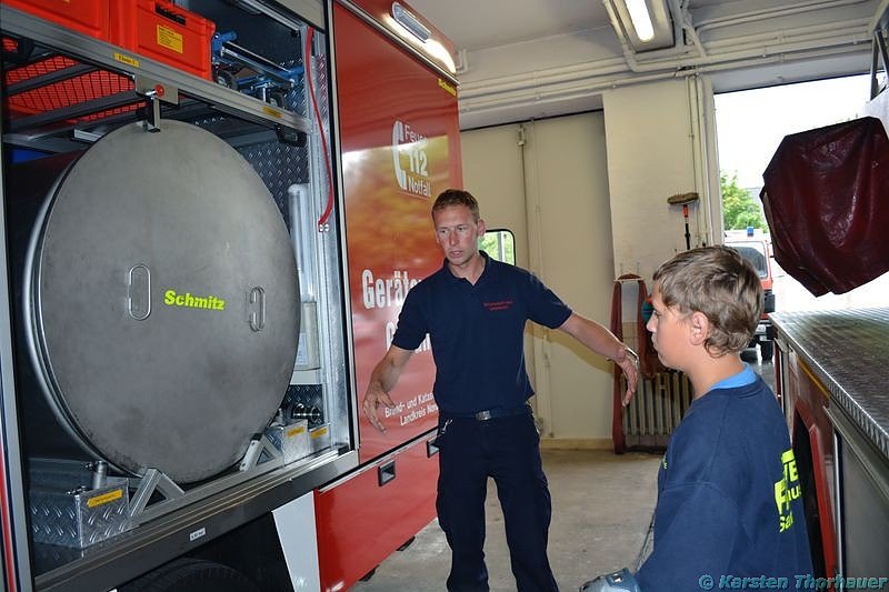 Besuch in der Feuerwache