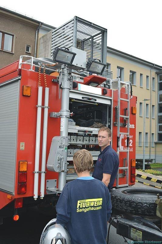 Besuch in der Feuerwache