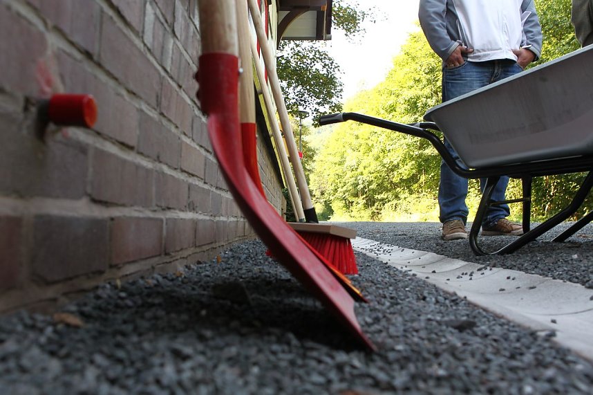 Die "Arbeitsger&auml;te" stehen bereit