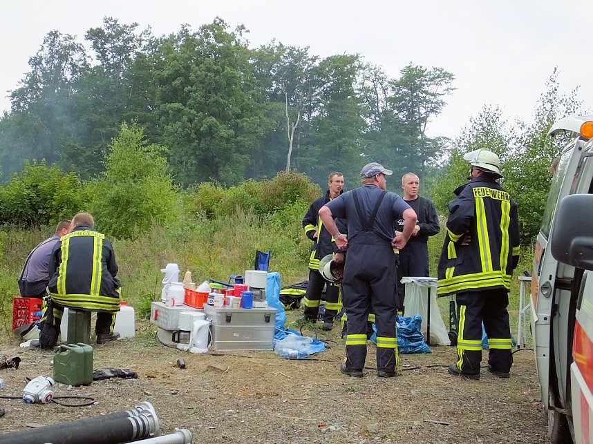 Albrechtshaus abgebrannt