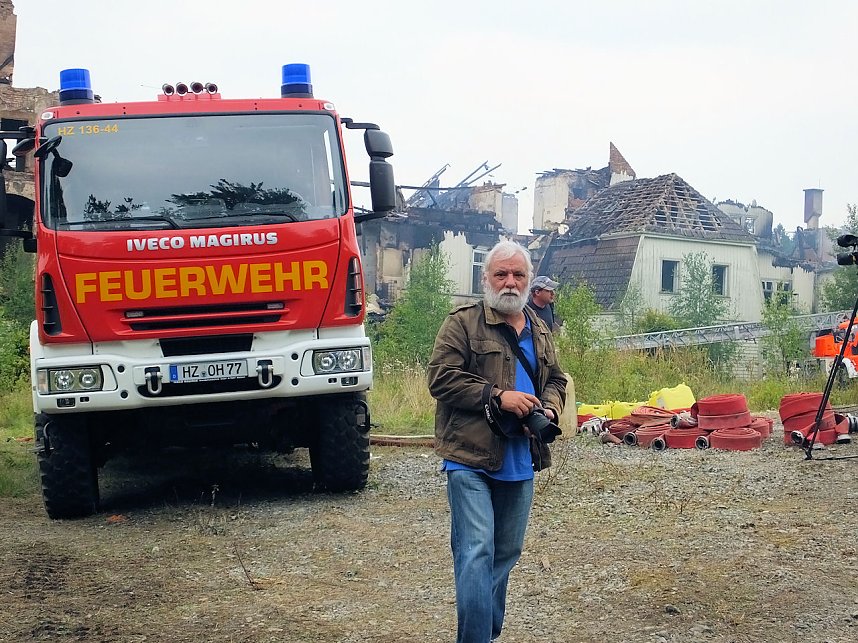 Albrechtshaus abgebrannt