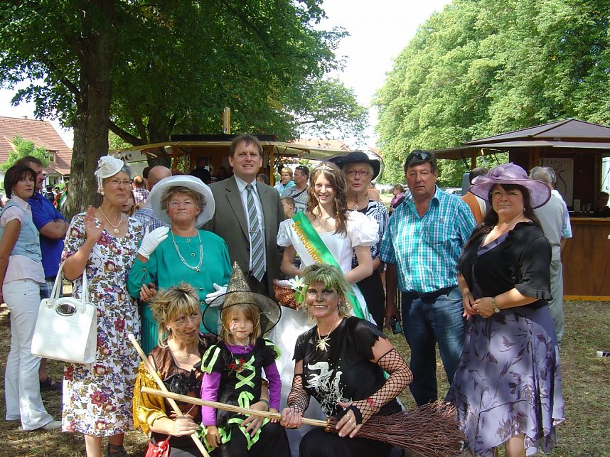 Beim Umzug mit dabei