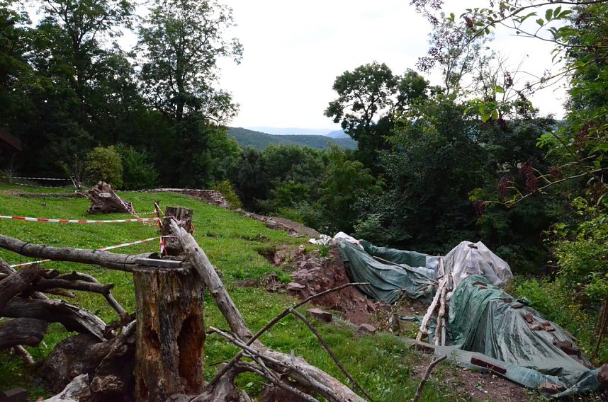 Die Ebersburg bei Herrmannsacker
