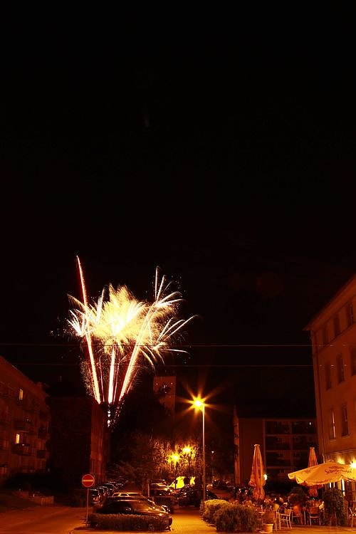 Feuerwerk zum Lichterfest