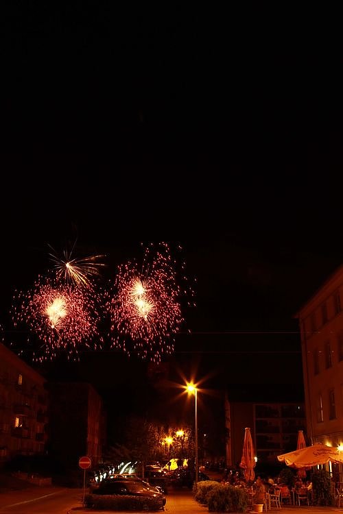 Feuerwerk zum Lichterfest