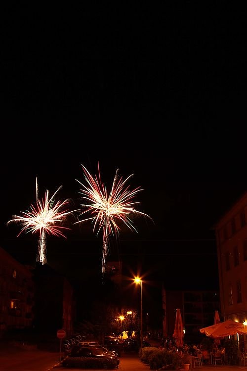 Feuerwerk zum Lichterfest