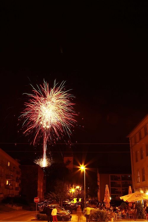 Feuerwerk zum Lichterfest