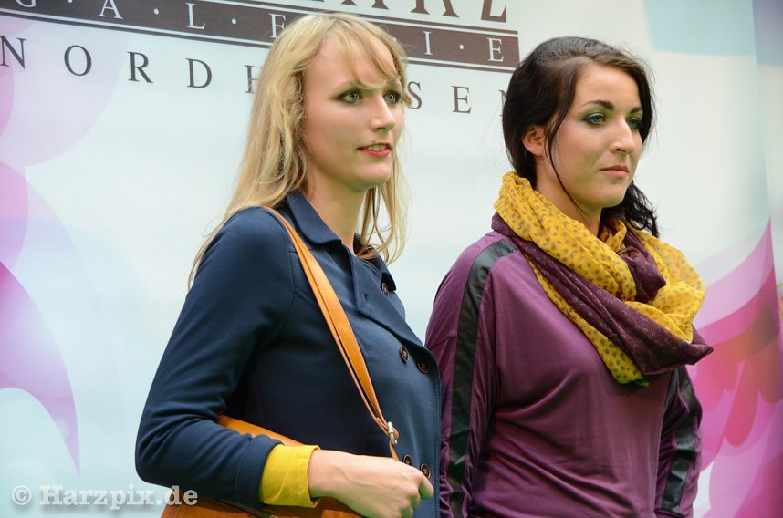 Modenschau in der S&uuml;dharzgalerie