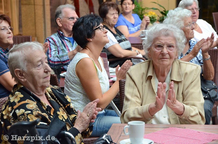 Modenschau in der S&uuml;dharzgalerie